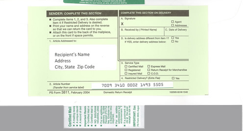 u s postal service certified mail receipt u s postal service certified mail receipt