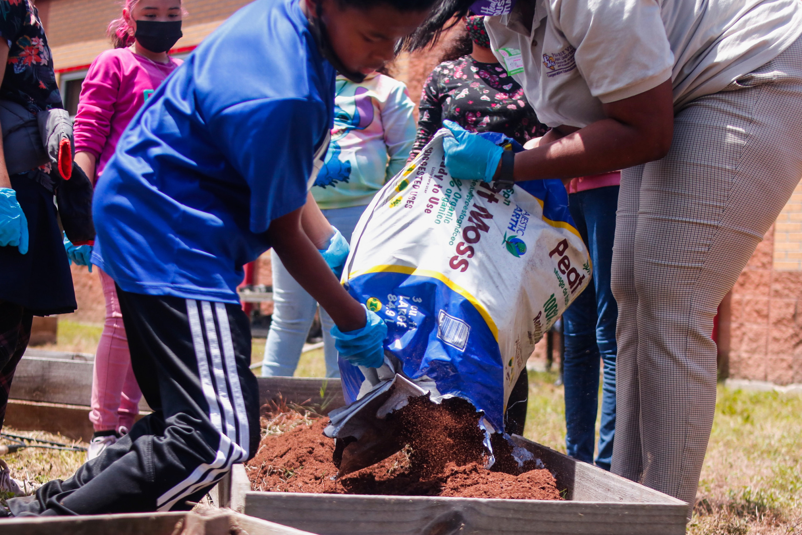 Highland Heights Elementary Garden Clean-Up
