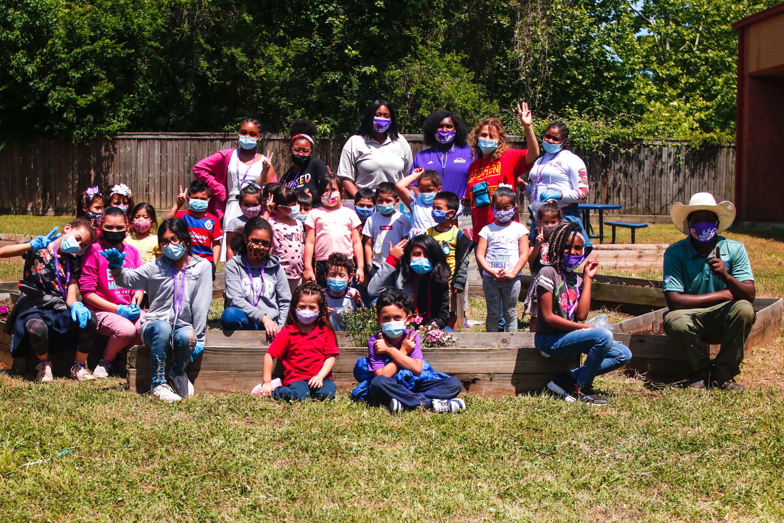 Highland Heights Elementary Garden Clean-Up