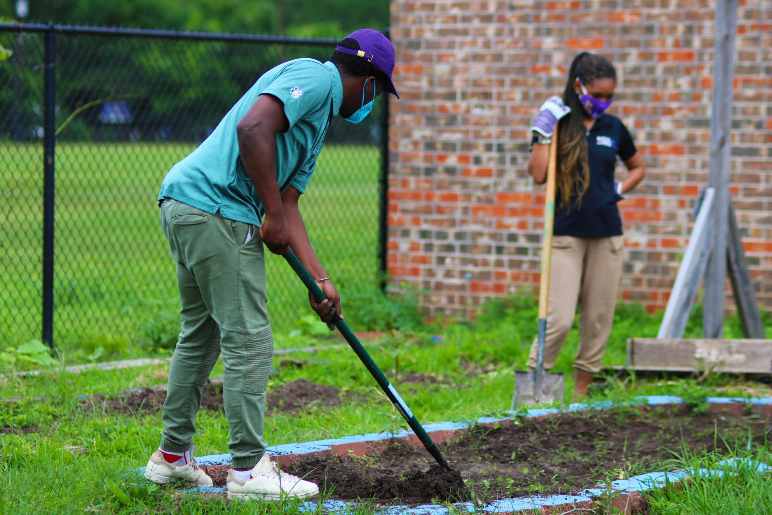 M.C. Williams Elementary Garden Clean-Up