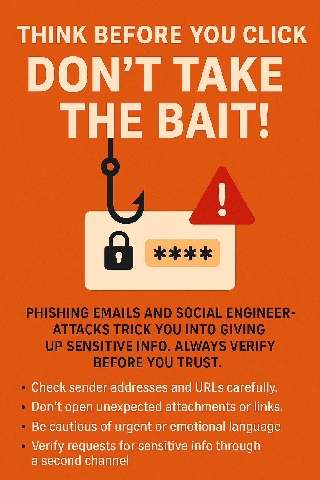 Phishing & Social Engineering Poster