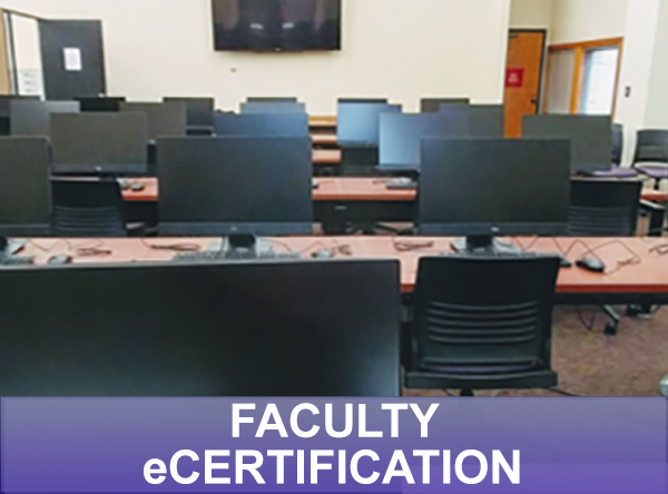 Faculty eCertification