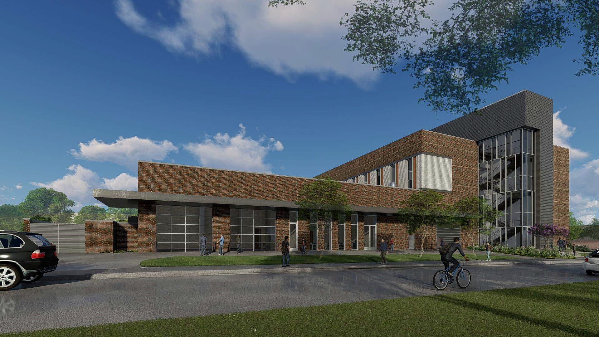 Rendering of New Engineering Building