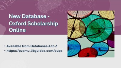 Oxford Scholarship Online