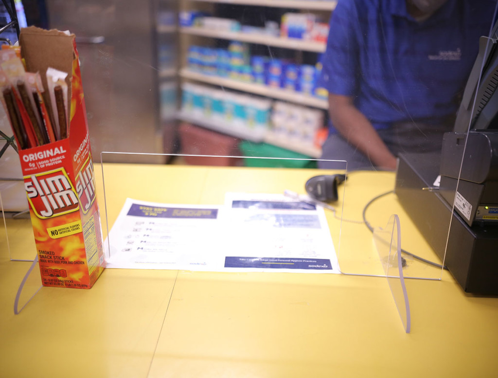 Spiral staircase in the Don K. Clark building