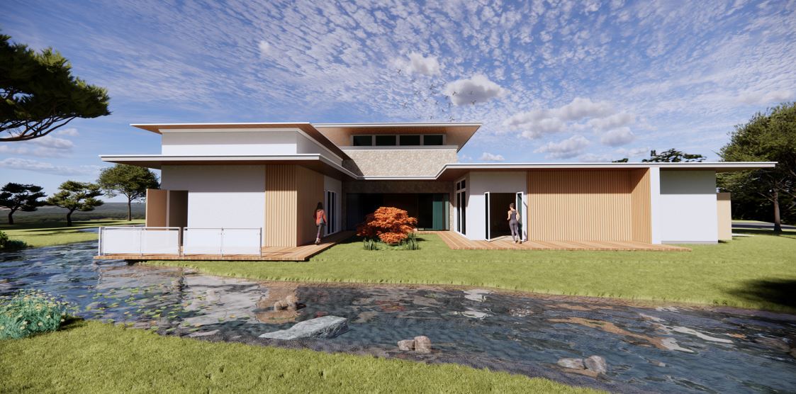 Rendering of Building.