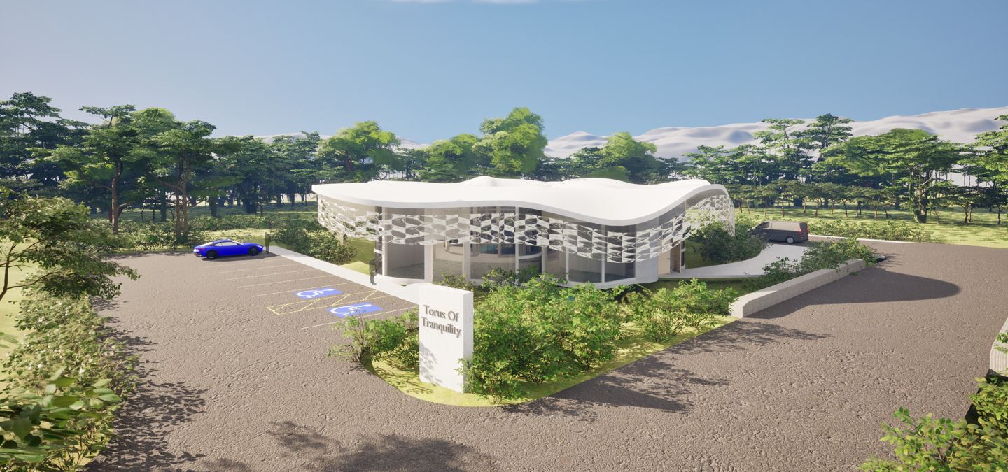 Rendering of Building.