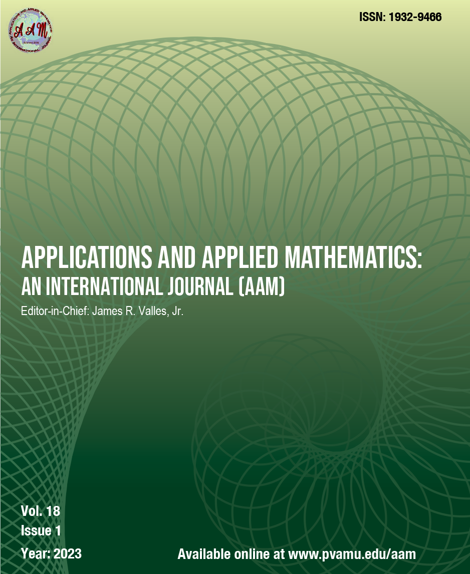 AAM Cover Page Volume 18 Issue 1
