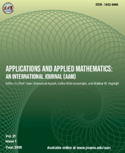 AAM Cover Page Vol. 21 Issue 1 June 2026
