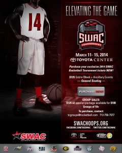 How to purchase SWAC basketball tournament flyer 
