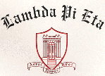Lambda Pi Eta logo