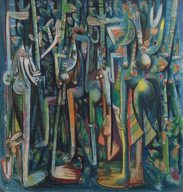 La Jungla, The Jungle, Wifredo Lam, Afro Cuban Artist, 1943
