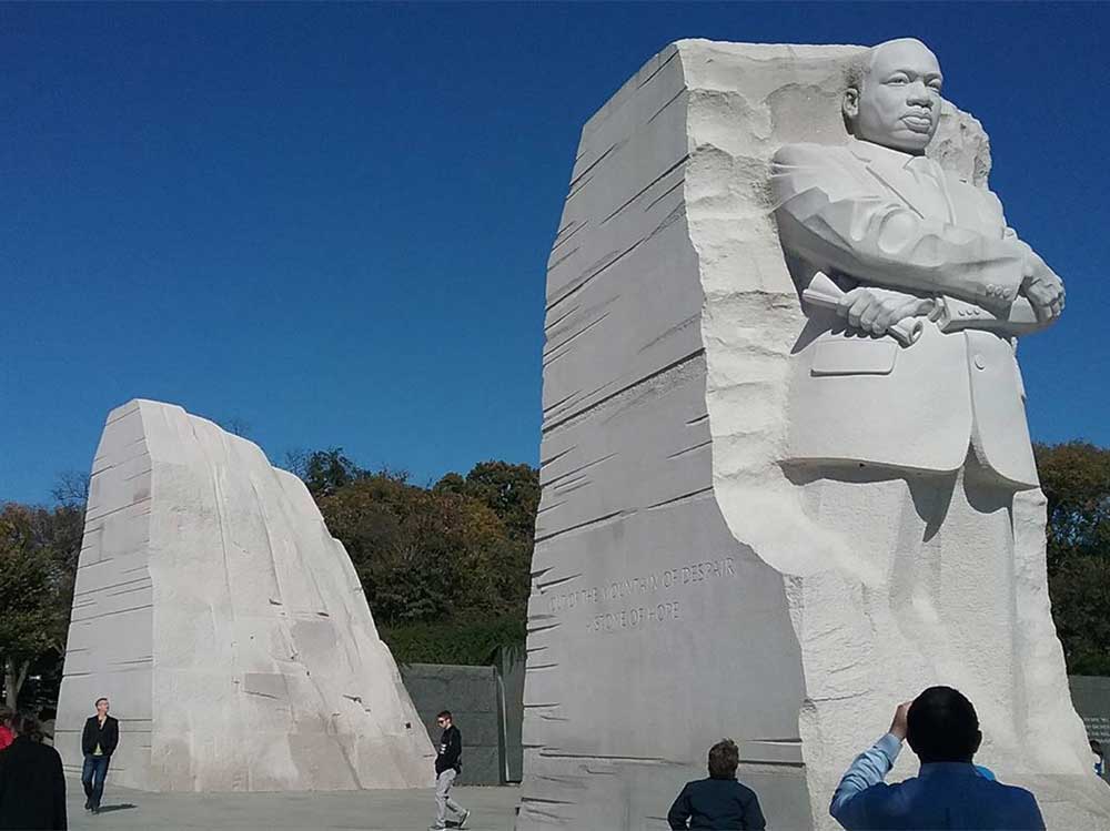 MLK Memorial in Washington, DC. 