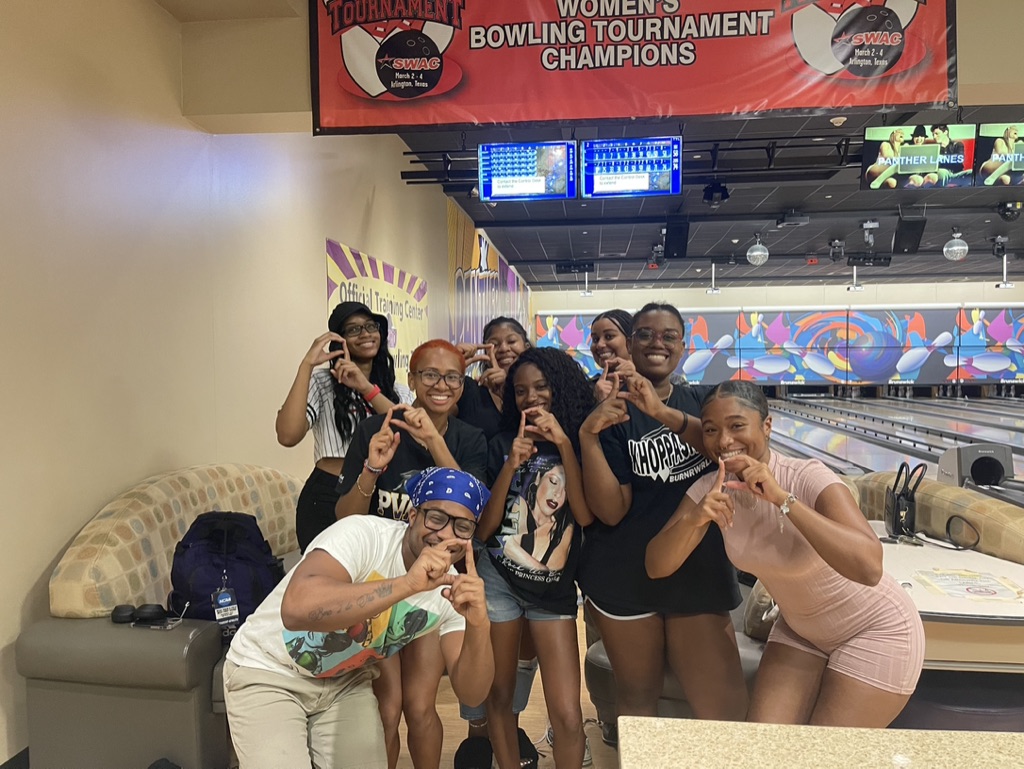 First bonding event: Bowling at the Panther Lanes