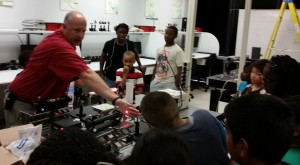 Youth getting educated about laser technology