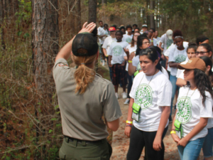 Participants on Big Thicket Tour.