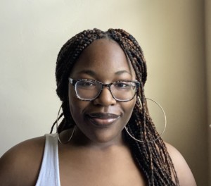 Student worker, Amaiya McCleod