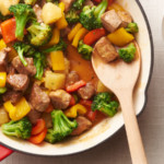 Stir-Fried-Pork-and-Vegetables with Rice