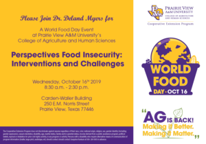 Invitation to World Food Day