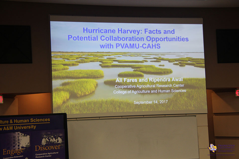 Research Seminar Series - Hurricane Harvey