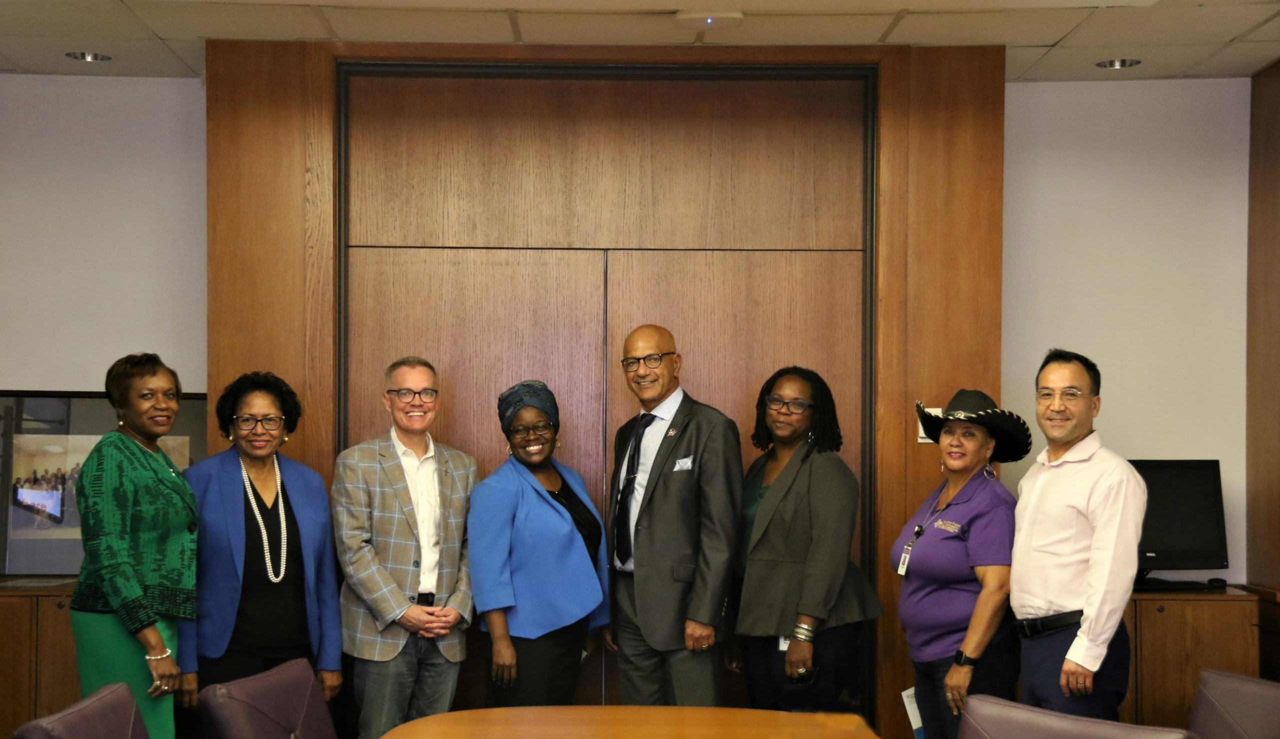 New HLSR President Visits PVAMU College of Agriculture and Human Sciences