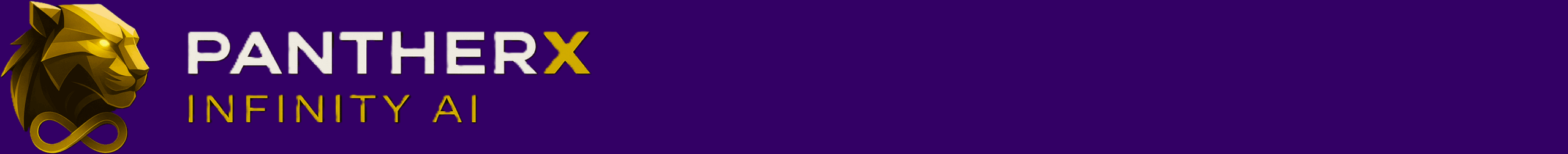 PantherX: Infinity AI Banner