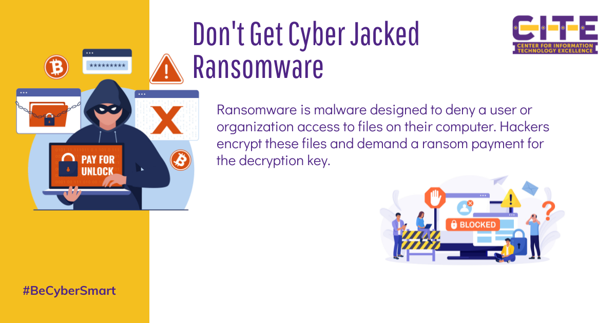 Cyber Jacking : Ransomware