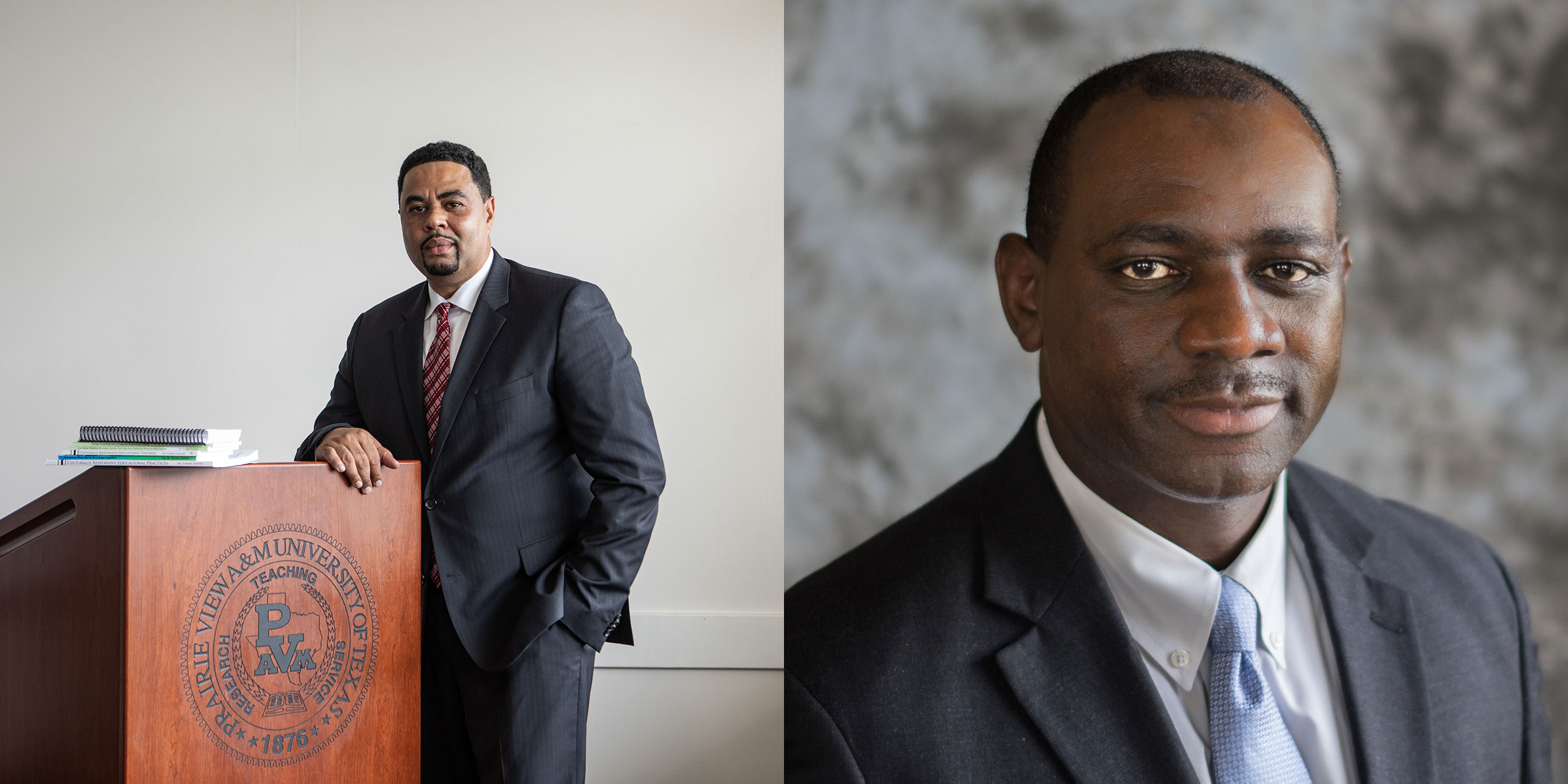 Left: Tyrone Tanner and Right: Darryl Owens