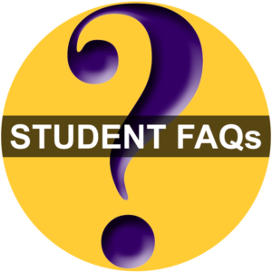 Student frequently asked questions