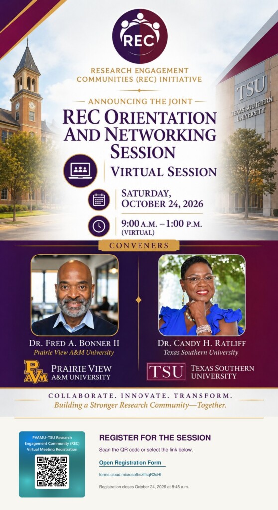 REC Orientation and Networking Session (Virtual) Flyer