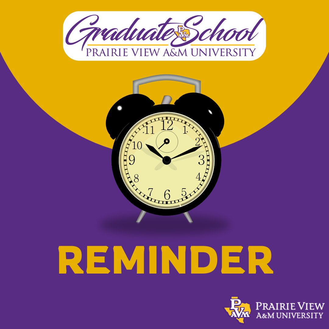 Clock-Graduate-School Reminder