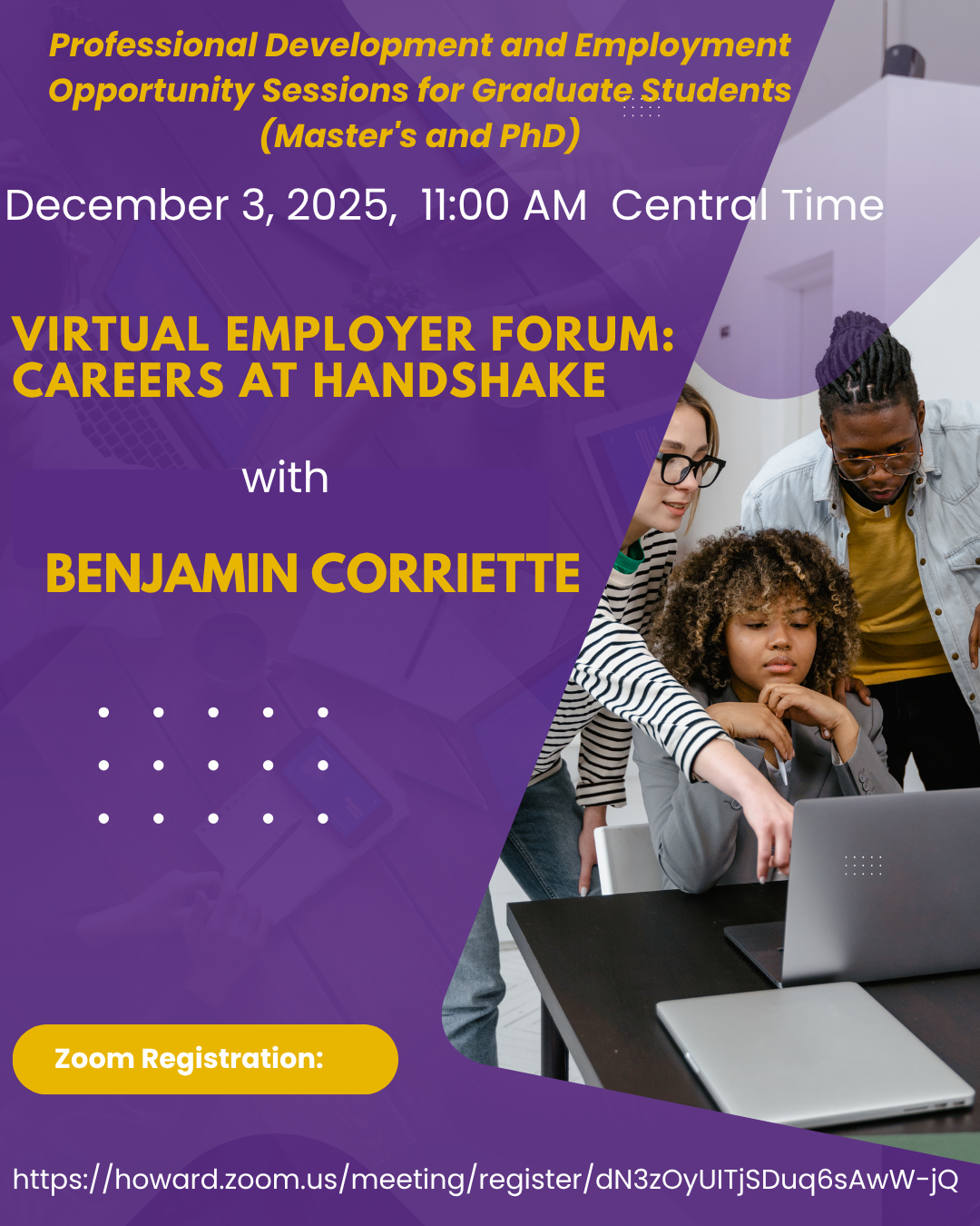 Students communicating for searching on labtop