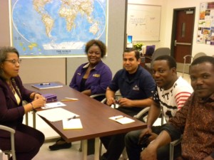 Students Meeting With IP Staff