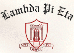 shield for Lambda Pi Eta