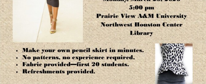 20 Minute Pencil Skirt Women's History Month Craft 2026