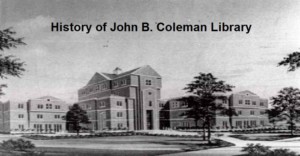 Coleman Library History