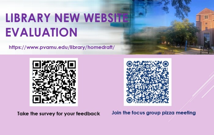 Library new website review