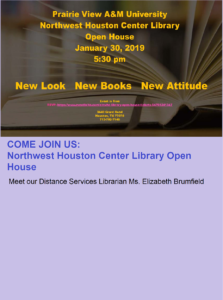 NWHC Open House Flyer