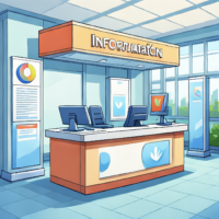 information desk
