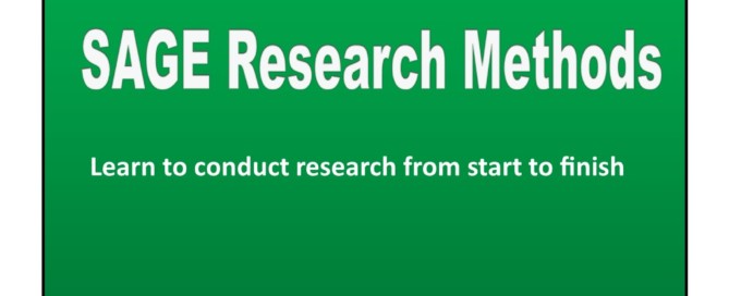 Sage Research Methods