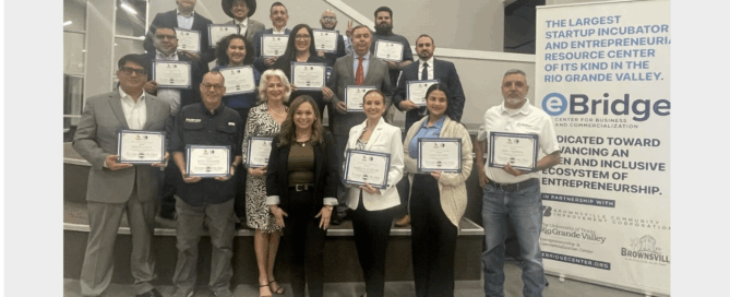 Graduates of Prairie View A&M University's most recent Business in Development Academy