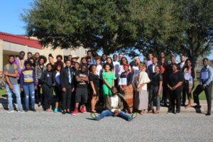 students at I.T. Holleman Elementary School