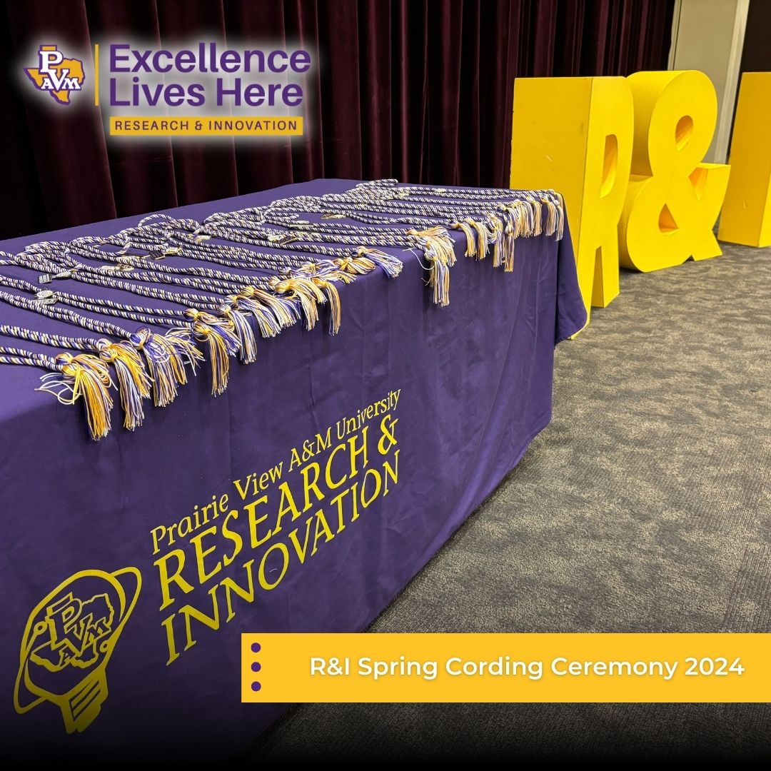 Recognizing Excellence: R&I's Spring Cording Ceremony Honors Student Researchers