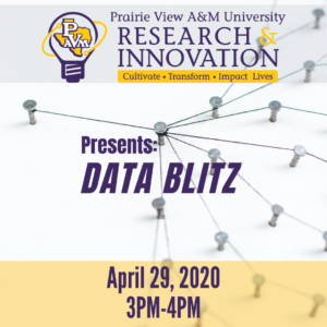 Data Blitz April 29,2020 3-4 pm