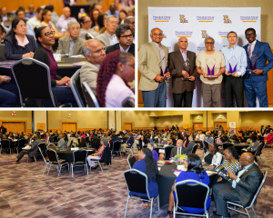 The R&I Reflections & Recognition Reception brought the university community together to reflect on a year of research growth, recognize excellence and look toward the next phase of PVAMU’s research progress