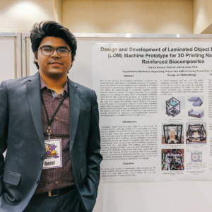 Faculty RISE Graduate student, Sazidur Rahman Shahriar