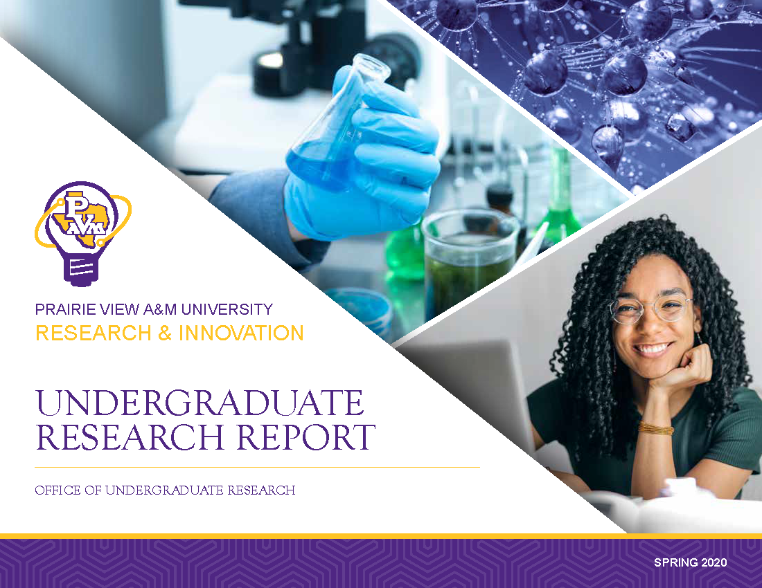 Undergraduate Research Report Page 01 Front page cover of the Undergraduate Research Report