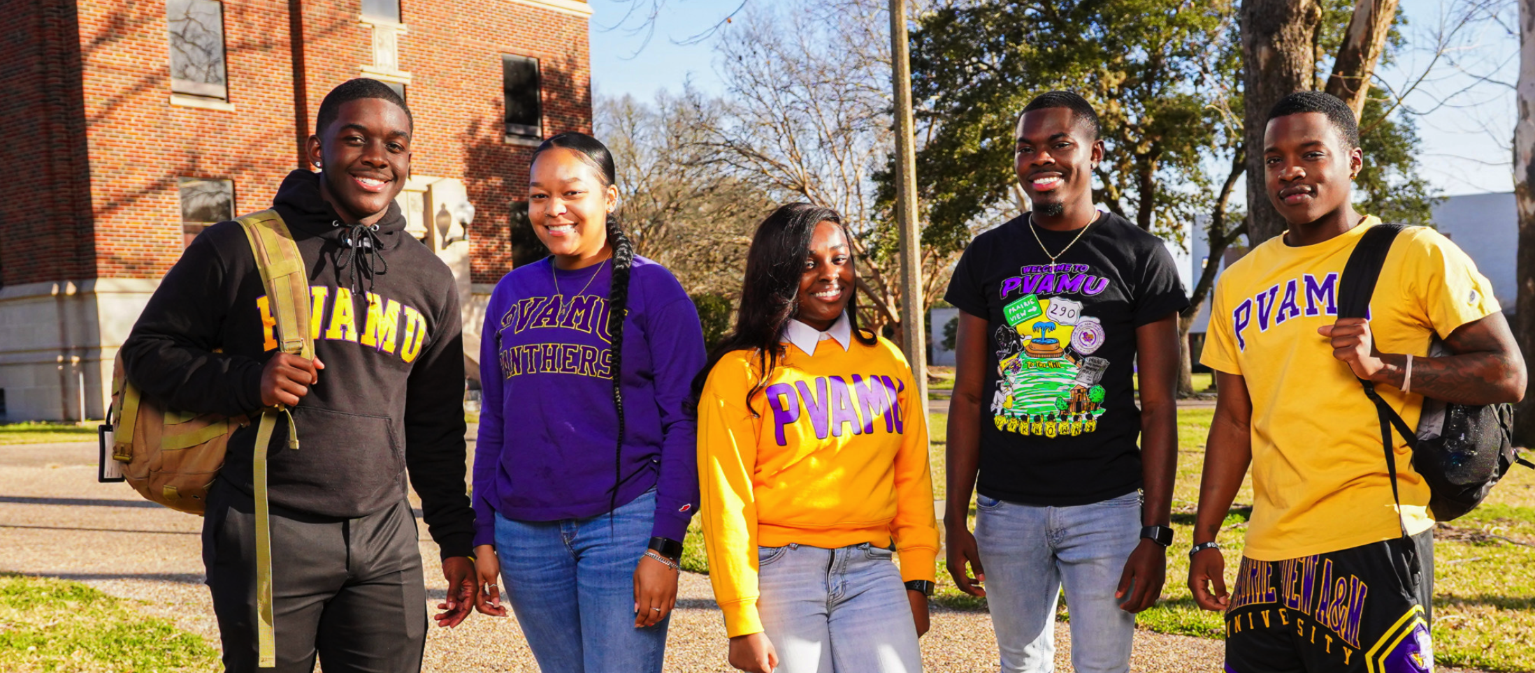 PVAMU students on campus