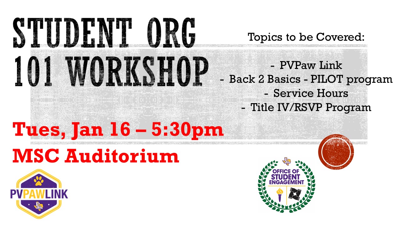 January 16, 2018 @ 5:30 pm - 7:30 pm - Topics Covered: PVPaw Link Back 2 Basics – PILOT Program Service Hours Title IV/RSVP Program