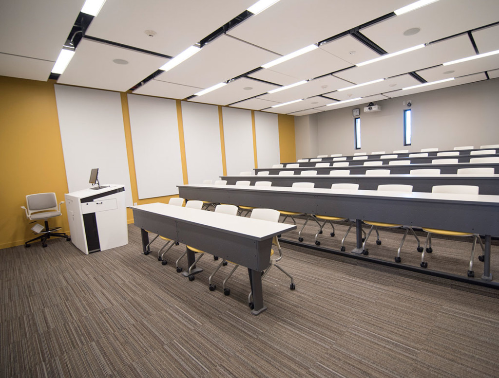 Front door of the welcome center